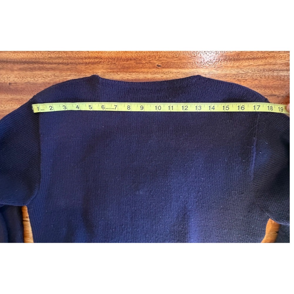 Imperial Official Award 1950s Sweater Varsity Wool VTG Lettermen Academia Sz 40 - Picture 16 of 16